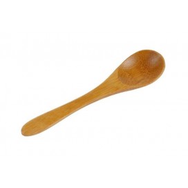 Mini cuchara de bambú 9 cm 500 uds.