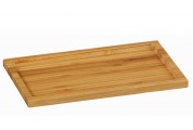 Plato rectangular bambú 50 uds